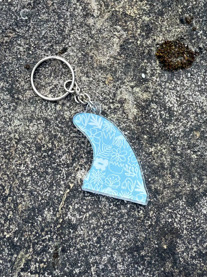 Emily Surf Fin Keychain