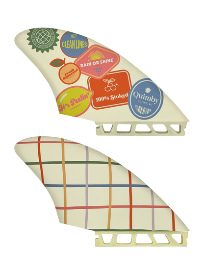 Fresh Squeezed Keel Twin Fins