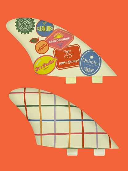 Fresh Squeezed Keel Twin Fins